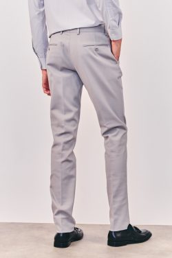 ⁦מכנס Slim Prada M&M - אפור⁩ – תמונה ⁦2⁩