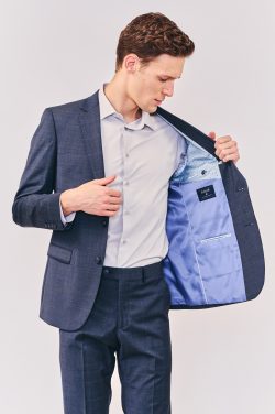 ⁦חליפה New Slim - נייבי⁩ – תמונה ⁦6⁩