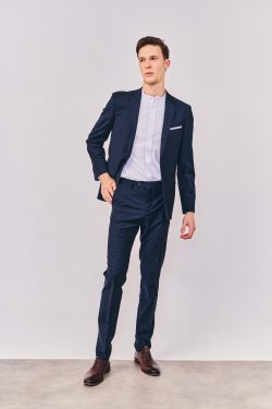 ⁦חליפה New Slim - נייבי⁩ – תמונה ⁦4⁩