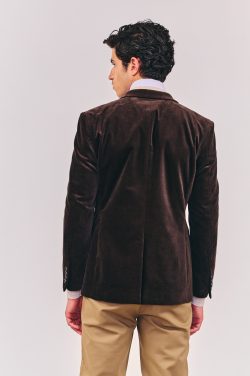 ⁦בלייזר קטיפה Slim - אספרסו⁩ – תמונה ⁦5⁩