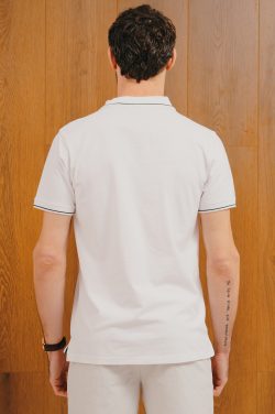 ⁦פולו אופנה - לבן⁩ – תמונה ⁦4⁩