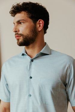 ⁦חולצה Classic - מנטה⁩ – תמונה ⁦5⁩
